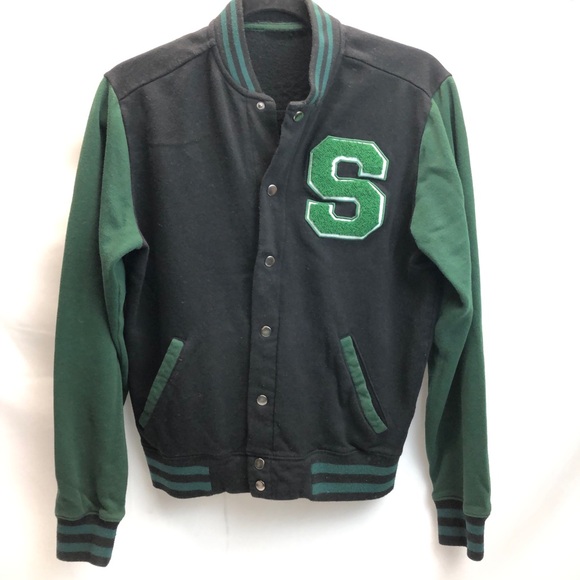 Harry Potter Slytherin Varsity Jacket - Picture 2 of 5